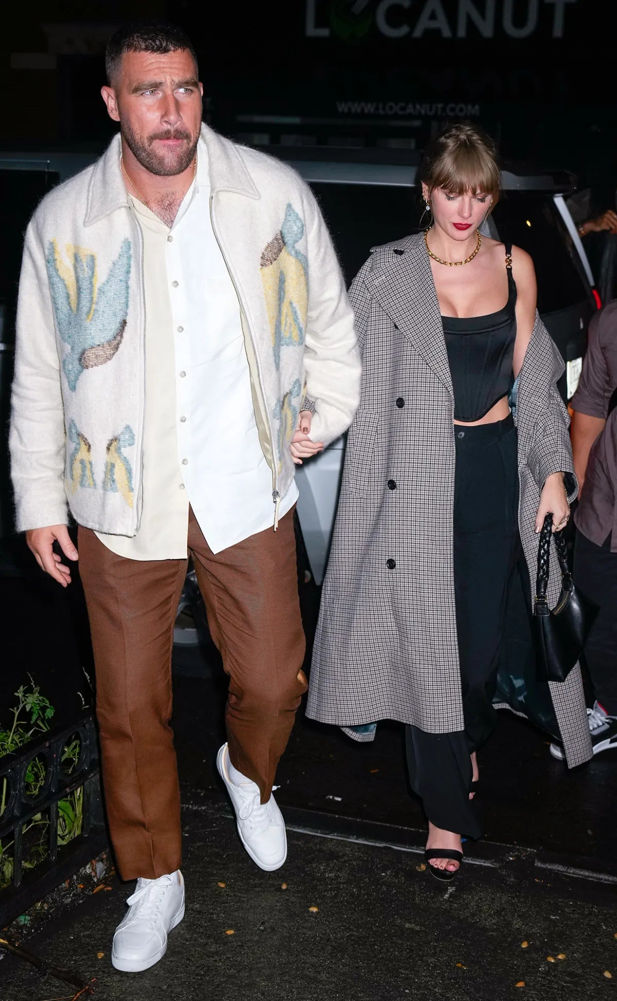 US Magazine - Travis Kelce Had ‘The Best Day’ at Taylor Swift’s ‘Eras Tour,’ Couldn’t Stop Blushing Over Shout-Out