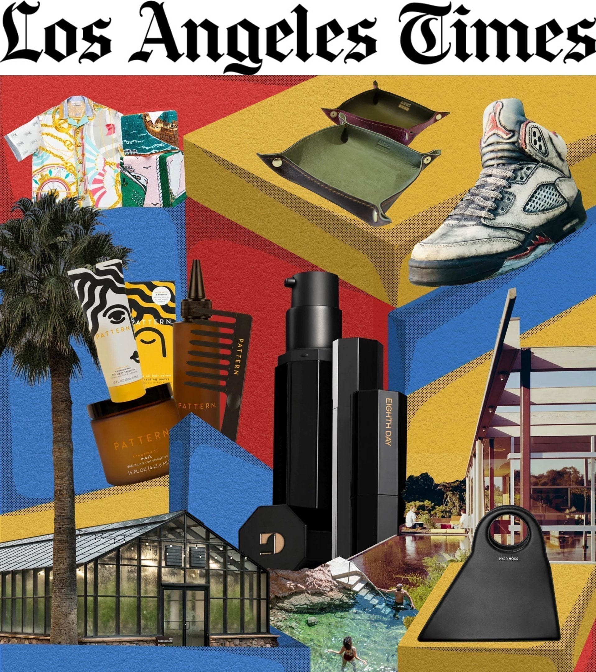 A J. Logan Home silk shirt in the Los Angeles Times summer product round-up
