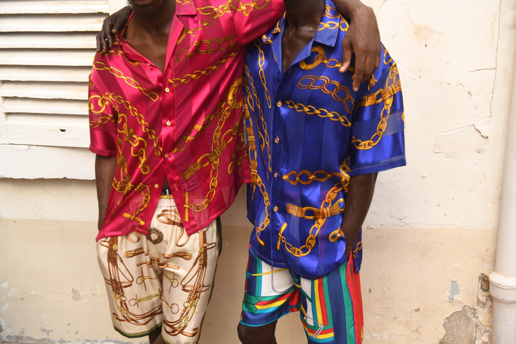 J. Logan Home Maison silk shirts handcrafted from existing silk scarves