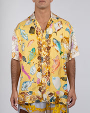 Tropical fish silk shirt, by J. Logan Home, alternate view